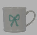 Gisela Graham Stoneware Mini Mug Bow