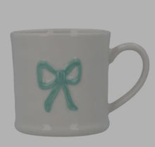 Load image into Gallery viewer, Gisela Graham Stoneware Mini Mug Bow
