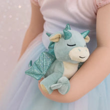 Load image into Gallery viewer, Binky Dragon Volt - Green - by Dinkum Dolls by Olliella
