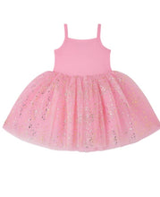 Load image into Gallery viewer, Hot pink sparkle tutu dress
