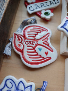 Ceramic love token