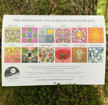 Load image into Gallery viewer, 2027 Calendar by The Moon and the Furrow
