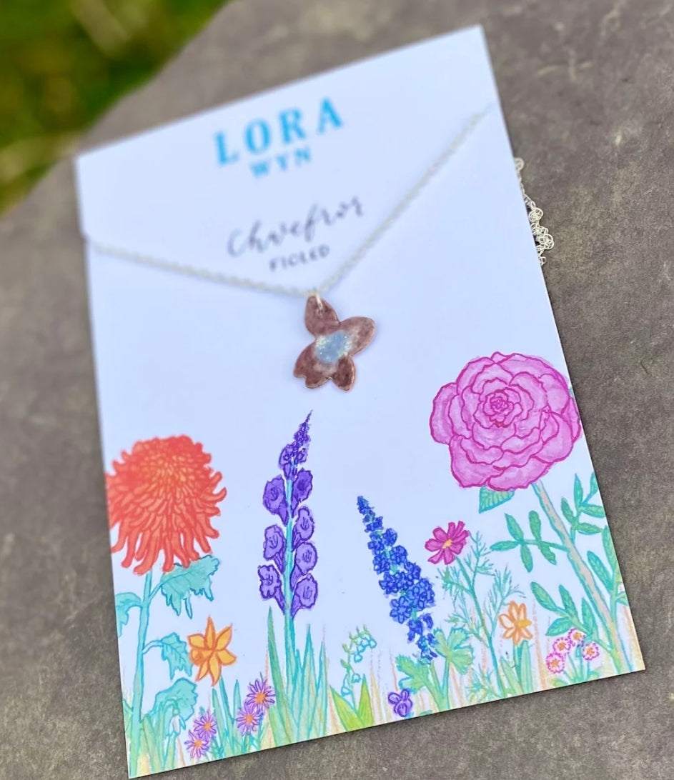 Cadwen Blodau Penblwydd / Birth Flower necklace