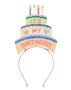 Birthday cake headdress