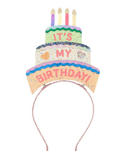 Load image into Gallery viewer, Birthday cake headdress
