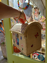 Load image into Gallery viewer, Raffia storage bag by Nathalie Lété for Rice
