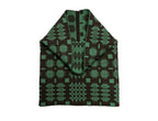 Carthen tube scarf in umber and malachite
