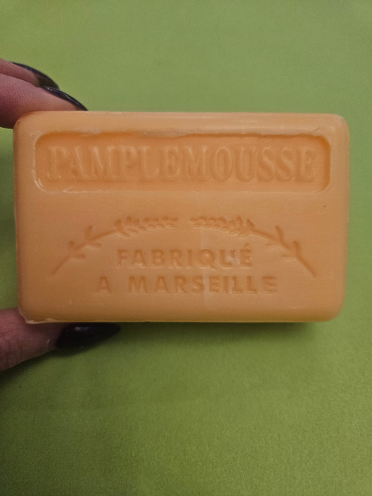 French unwrapped soap bars