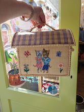 Load image into Gallery viewer, Raffia storage bag by Nathalie Lété for Rice

