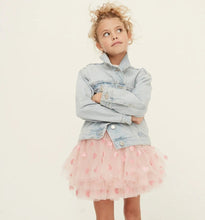 Load image into Gallery viewer, Pale pink tutu with pink hearts

