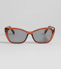 Estella Bartlett Burnt Orange Sydney Cat-Eye Women’s Sunglasses