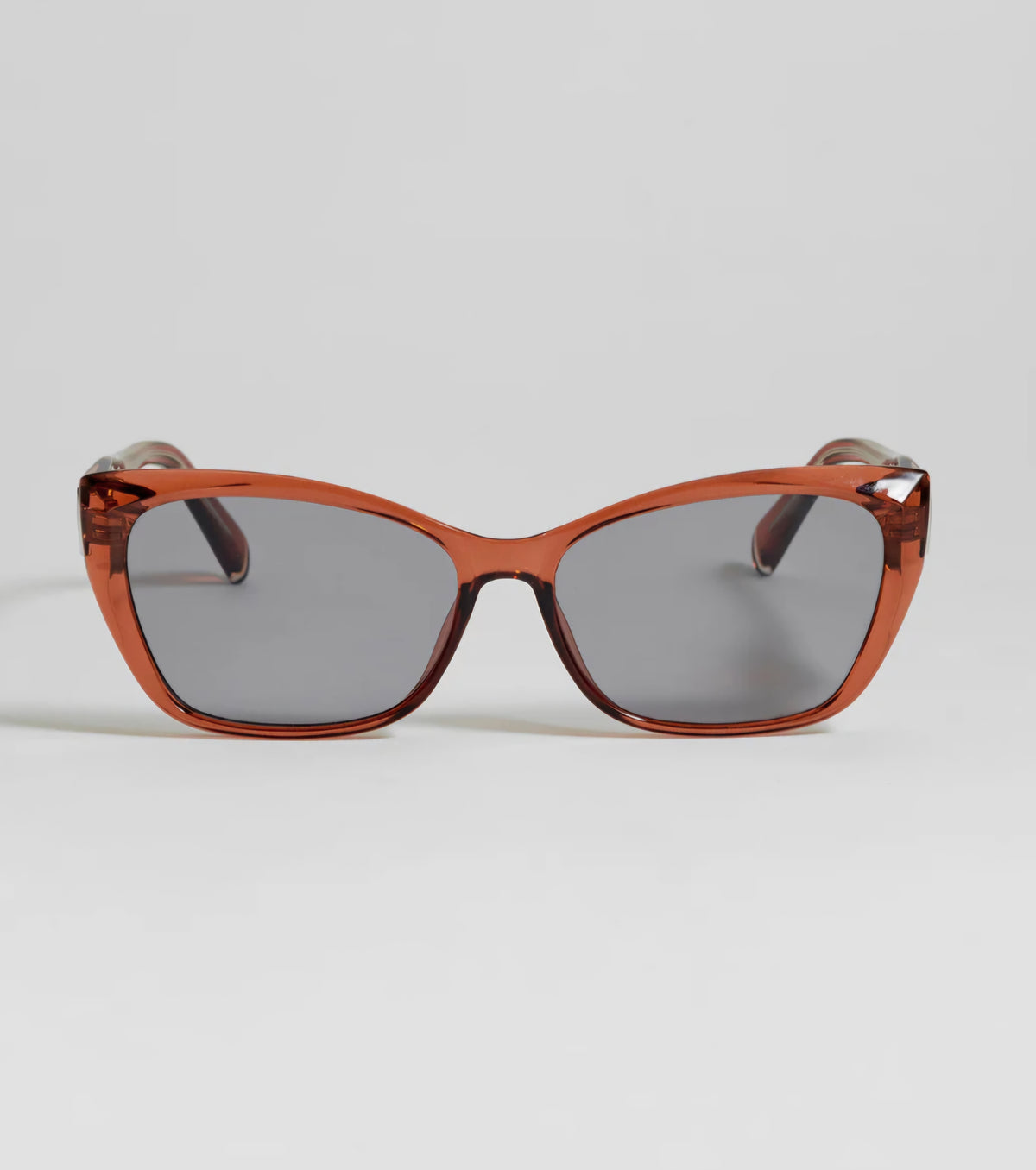 Estella Bartlett Burnt Orange Sydney Cat-Eye Women’s Sunglasses