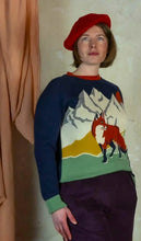 Load image into Gallery viewer, Fred Navy Arctic Fox jumper
