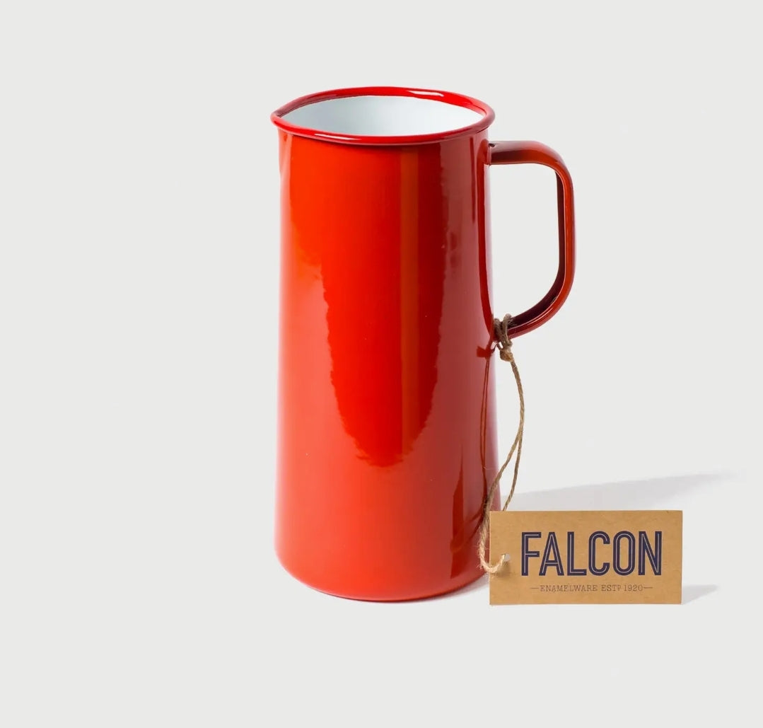 3 Pint Enamel Jugs by Falcon Enamelware