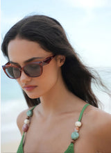 Load image into Gallery viewer, Estella Bartlett Burnt Orange Sydney Cat-Eye Women’s Sunglasses
