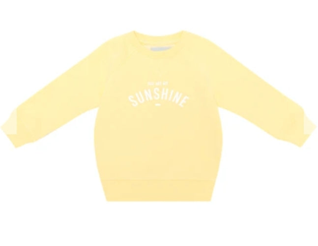 Lemon 'You Are My Sunshine' sweater