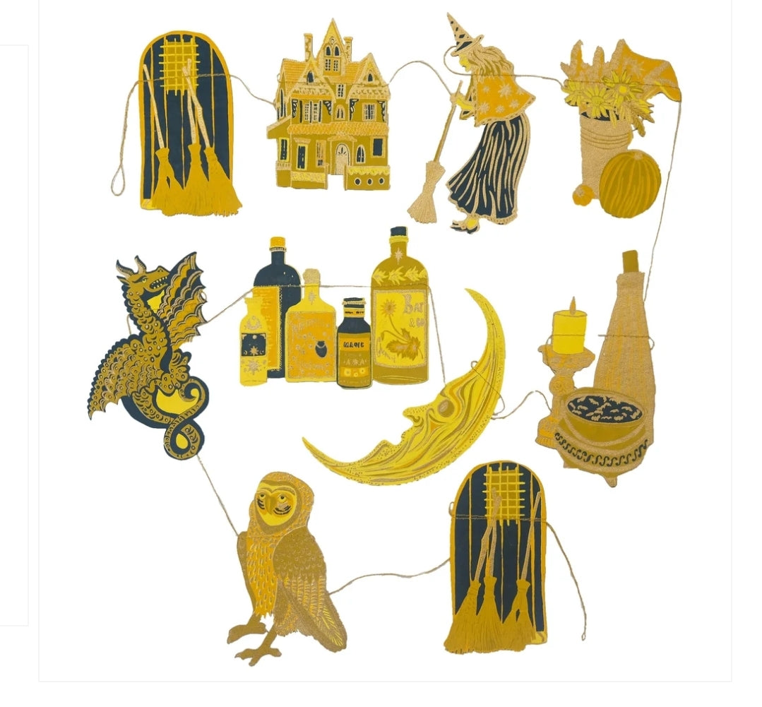 Samhain paper garland