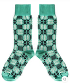 Mabli Carthen Socks - Turquoise