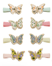 Load image into Gallery viewer, Mimi and Lula Floral Butterfly Mini Clips
