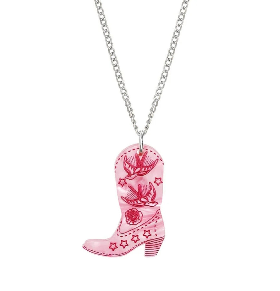 Cowboy Boot pendant