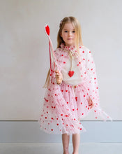 Load image into Gallery viewer, Heart print cape by Mimi and Lula
