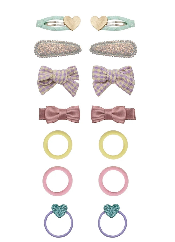 My first hair accessories in pastel