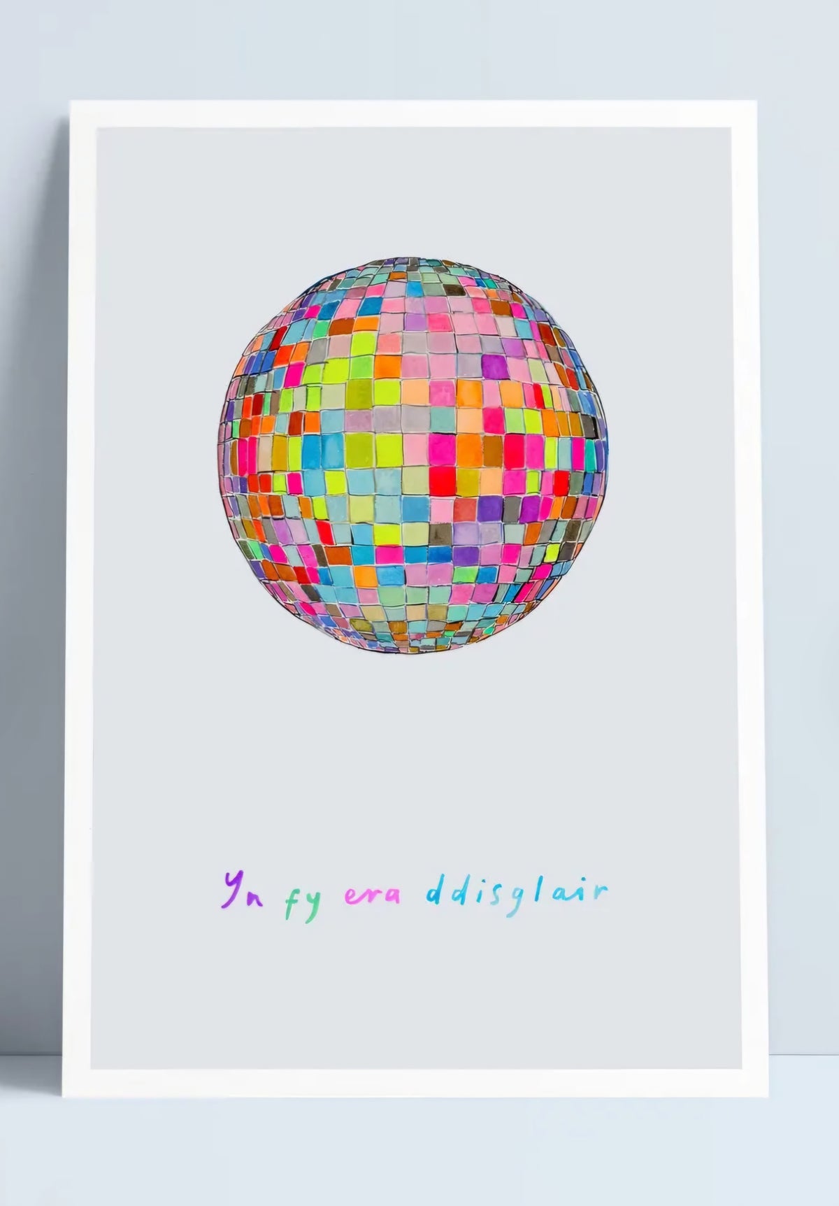 "Yn fy era ddisglair" A4 Print by Niki Pilkington