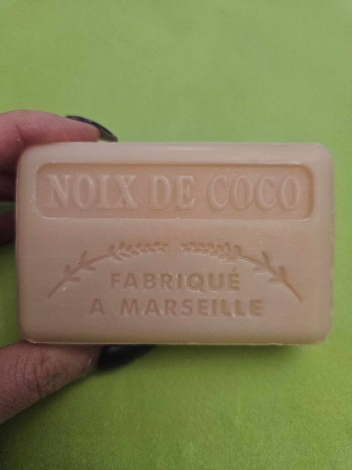 French unwrapped soap bars