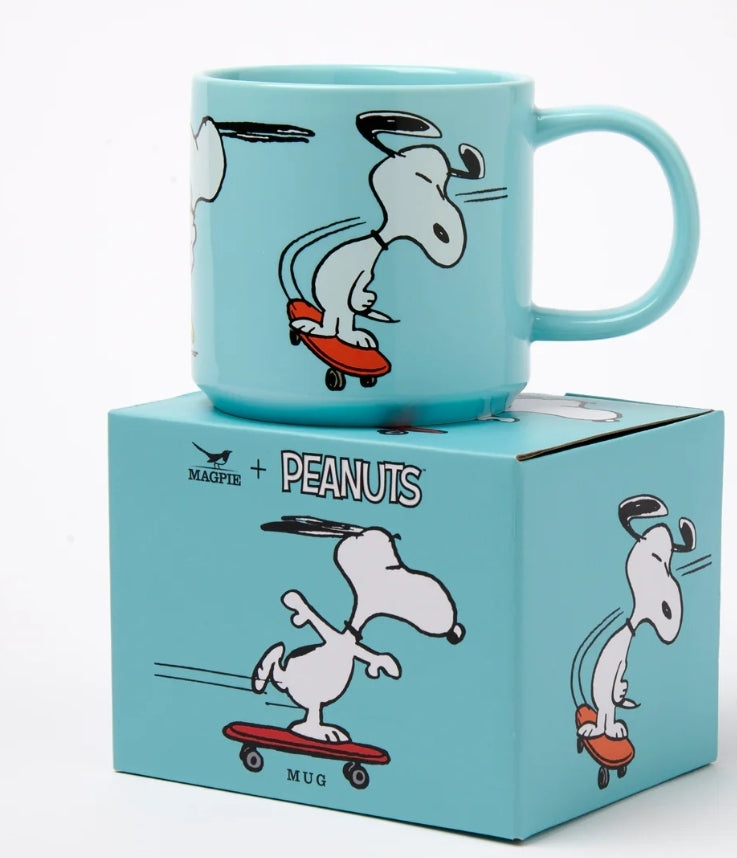 Peanuts Skateboard mug