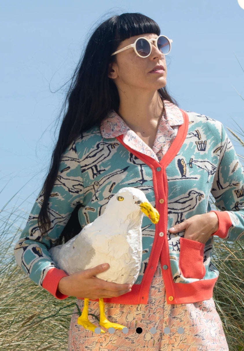 Hilda Seagull Cardigan
