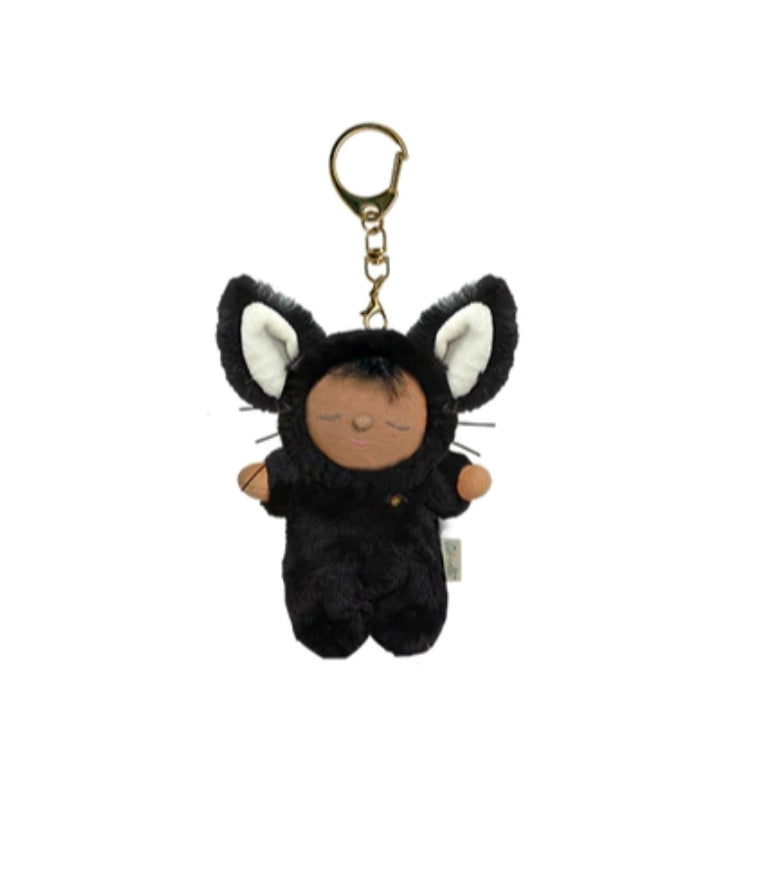 Cozy bag charms by Dinkum Dolls by Olliella