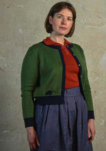 Load image into Gallery viewer, Green Little Owl Vera Cardigan
