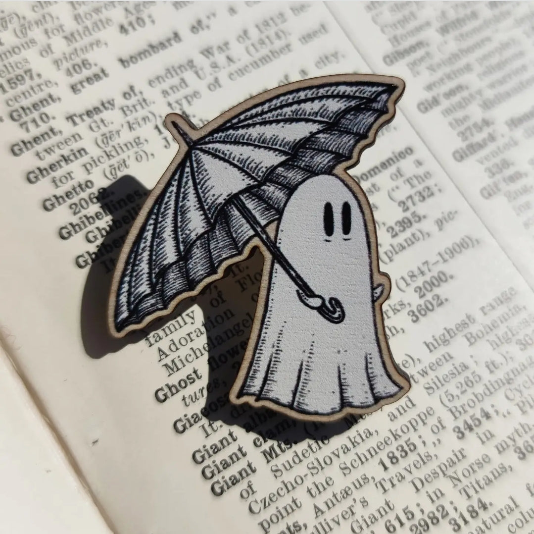 Spooky brooches by Jon Turner