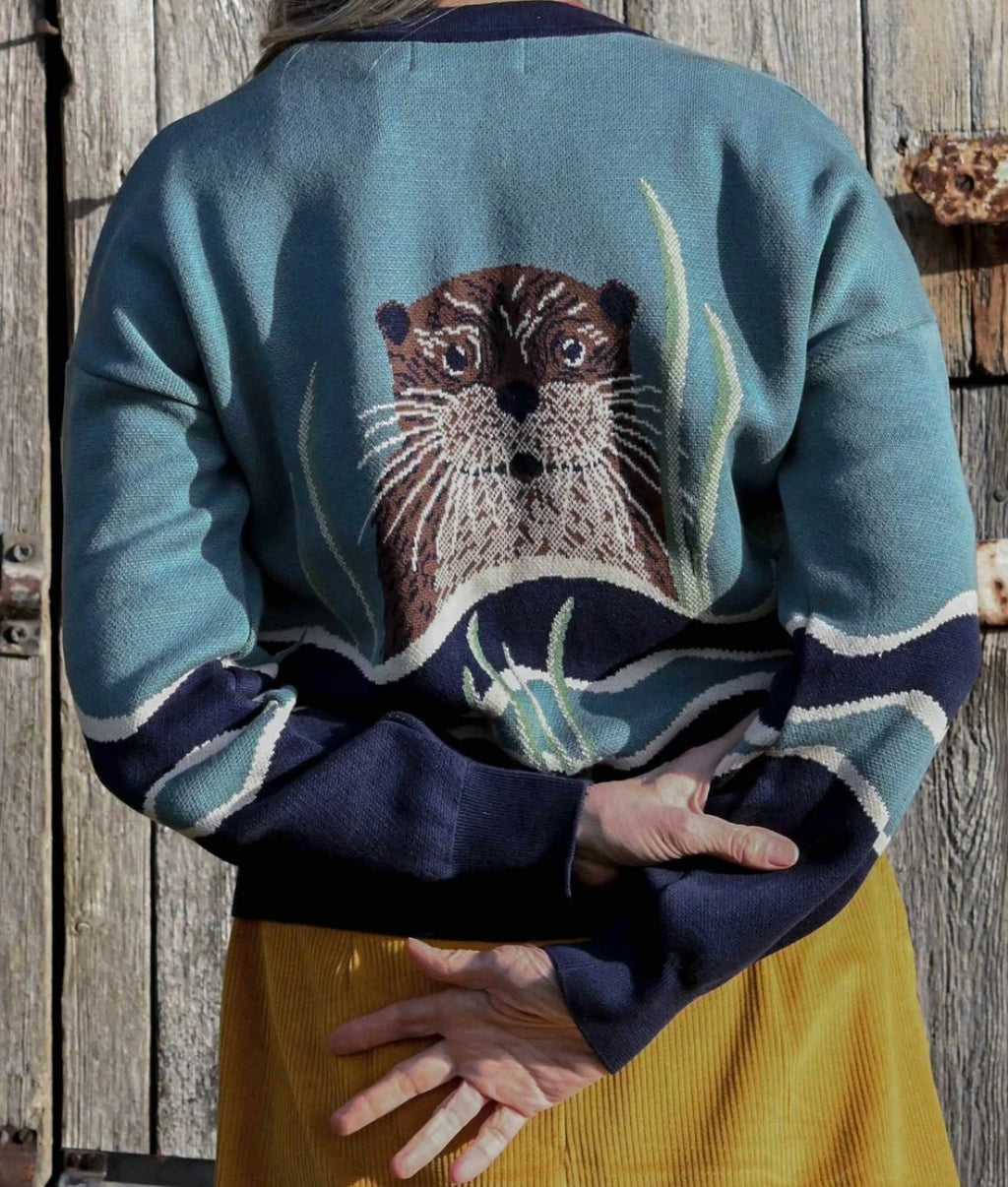 Blue Otter Comfy Cardigan