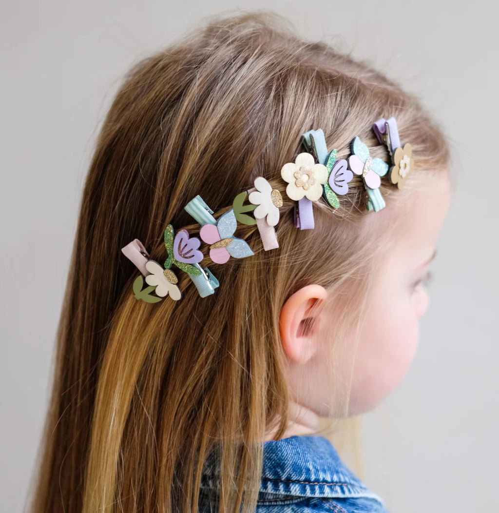 Mimi and Lula Flower Garden Mini Clips