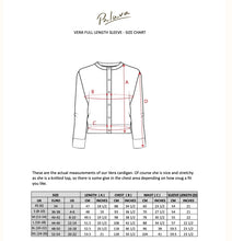 Load image into Gallery viewer, Vera Cardigan - Chip Stealer
