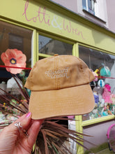Load image into Gallery viewer, Custard Cream cap in vintage mustard
