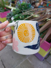 Load image into Gallery viewer, Goddess mug with sun Crock-Â-Shwt
