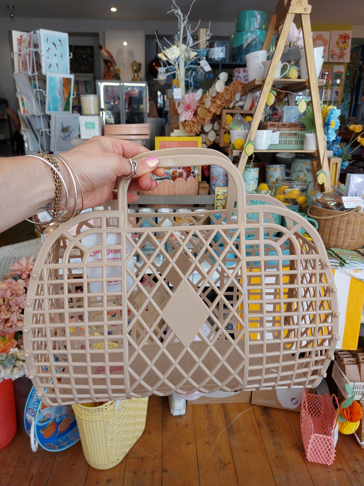 Large Retro Baskets by Sun Jellies