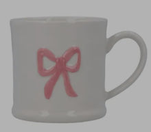 Load image into Gallery viewer, Gisela Graham Stoneware Mini Mug Bow
