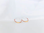 Miyuki Beads Hoops by Lora Wyn