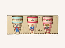 Load image into Gallery viewer, Set of 6 melamine cups by Nathalie Lété
