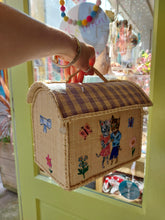 Load image into Gallery viewer, Raffia storage bag by Nathalie Lété for Rice

