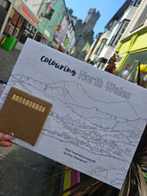 Load image into Gallery viewer, North Wales Colouring book by Katy Hazelgrove
