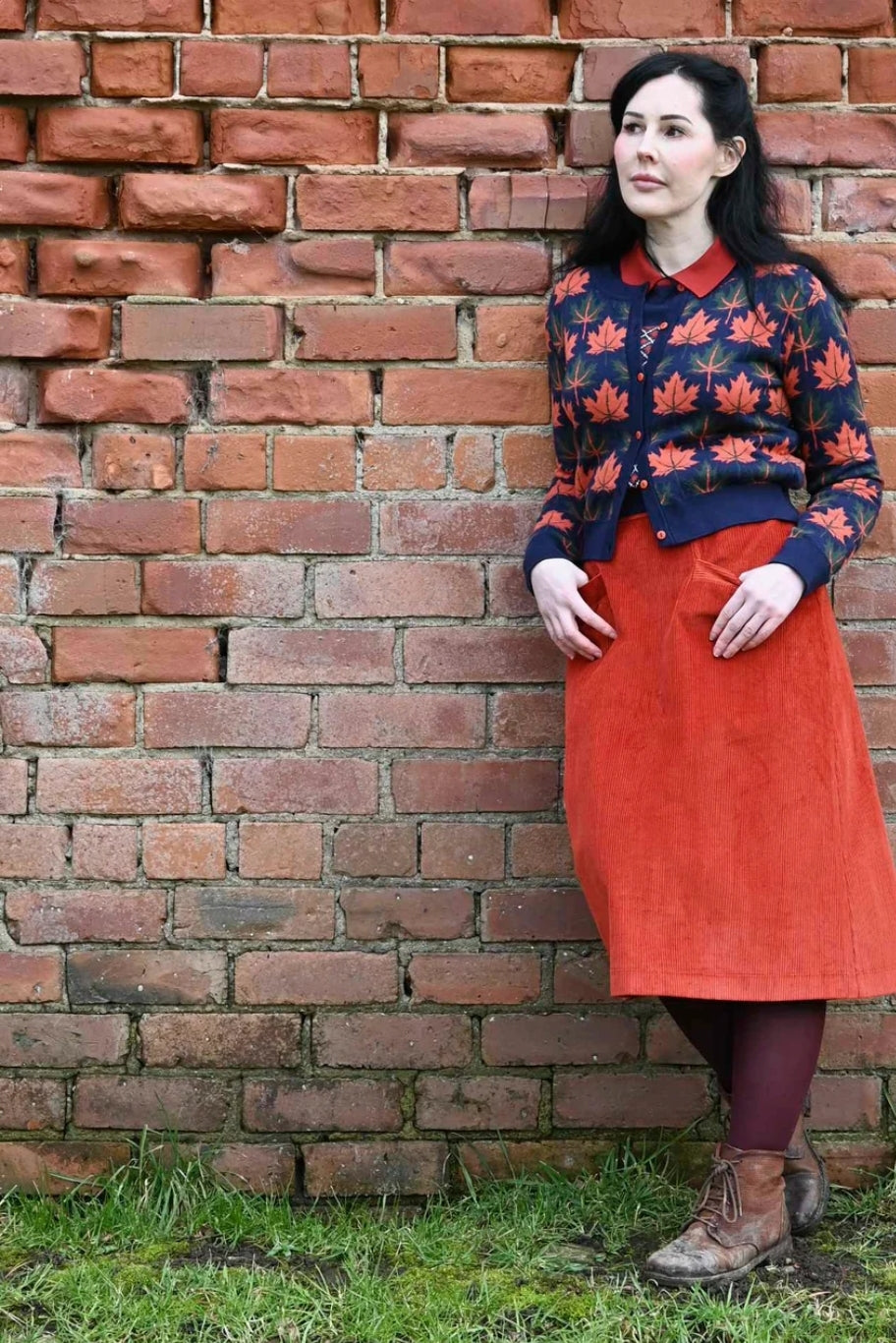 Autumn Leaves Vera Cardigan