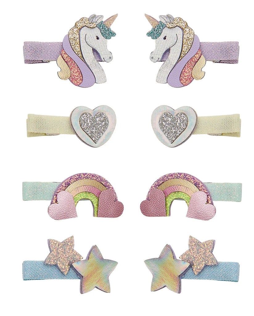 Dreamy unicorn mini clips