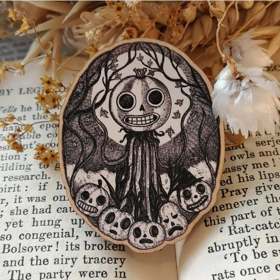 Spooky brooches by Jon Turner