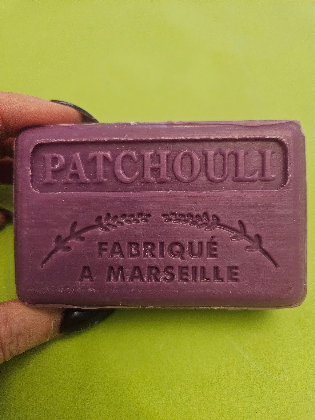 French unwrapped soap bars