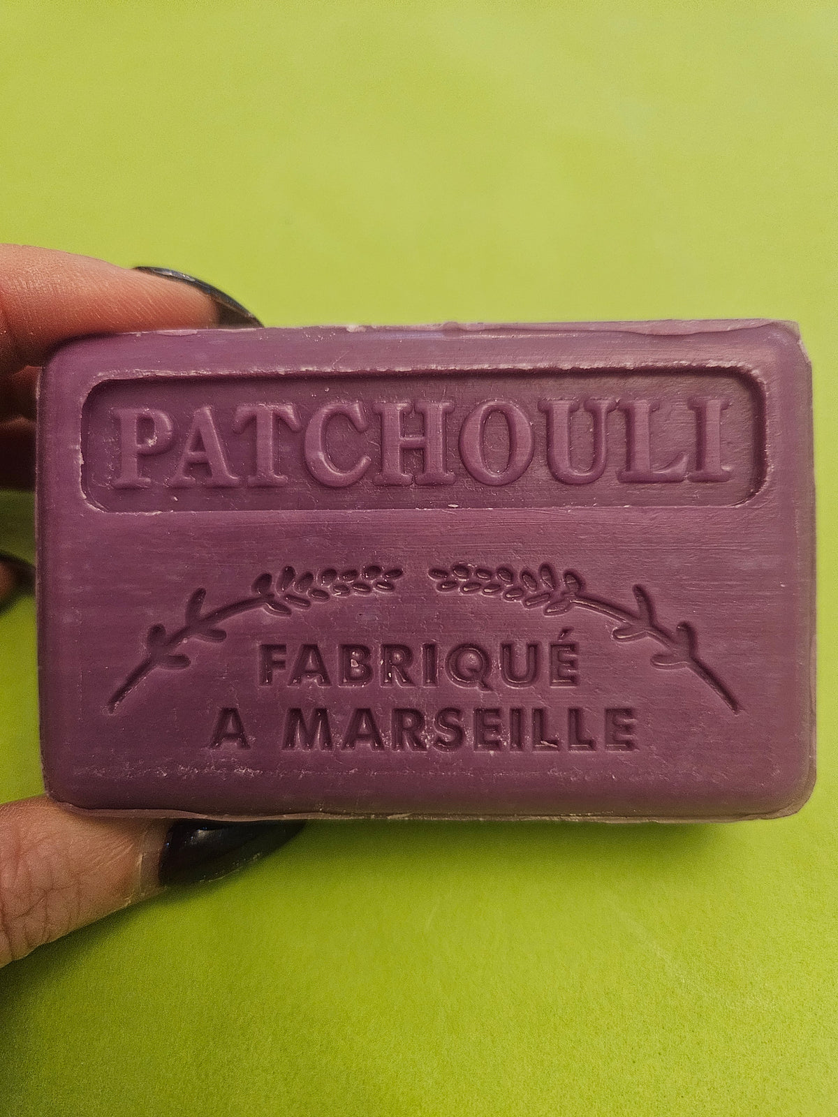 French unwrapped soap bars