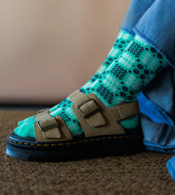Load image into Gallery viewer, Mabli Carthen Socks - Turquoise
